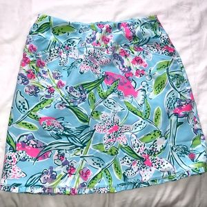 Lily Pulitzer Skort Bali Blue Sway This Way